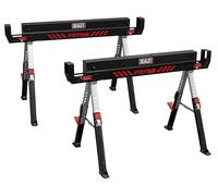 Sealey Adjustable Sawhorse Set 2pc - FDT52