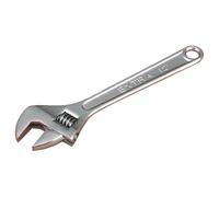 Sealey Adjustable Wrench 300mm Chrome Plated Finish Offset Jaws