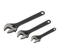 Sealey Adjustable Wrench Set AK607 – Rust Resistant – 3pc
