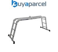Sealey AFPL1 4-Way Aluminium Folding Platform Ladder - EN 131