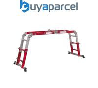 Sealey AFPL2 Aluminium Multipurpose Ladder En 131 Adjustable Height