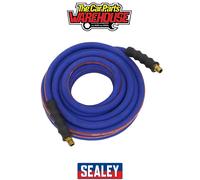 Sealey Extra-Heavy-Duty Air Hose with 1/4"BSP Unions 10m x 8mm AH10R