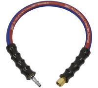 Sealey AH2R/38 Air Leader Hose 600mm x Ø10mm with Tailpiece & 1/4"...