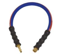 Sealey AH2R Air Leader Hose with Tailpiece & 1/4"BSP Union 600mm x 8mm