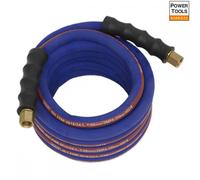 Sealey AH5R Extra-Heavy-Duty Air Hose with 1/4"BSP Unions 5m x 8mm