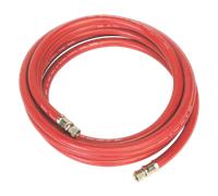 Sealey Air Hose 5Mtr x Ø10mm with 1/4"BSP Unions Air Hoses/Coiled Hoses AHC538