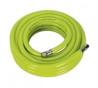 Sealey AHFC1038 Air Hose High-Visibility 10M X Ø10Mm With 1/4inBsp Unions