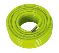 Sealey Ahfc2038 Air Hose High Visibility 20Mtr X ?10Mm with 1/4In Bsp Unions