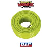 Sealey AHFC2038 High-Visibility Air Hose with 1/4"BSP Unions 20m x 10mm