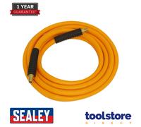 Sealey AHHC10 Air Hose 10M X Ø8Mm Hybrid High-Visibility With 1/4inBsp Unions