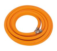 Sealey Air Hose 10m x Ø8mm Hybrid High Visibility with 1/4BSP Unions