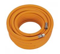 Sealey AHHC15 Air Hose 15M X Ø8Mm Hybrid High-Visibility With 1/4inBsp Unions