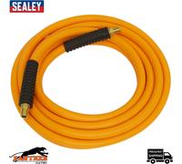 Sealey AHHC5 Air Hose 5mtr x Ø8mm Hybrid High Visibility with 1/4"BSP Unions