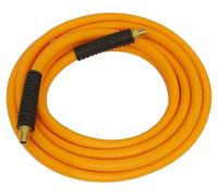 Sealey Ahhc5 Air Hose 5Mtr X ?8Mm Hybrid High Visibility with 1/4In Bsp Unions