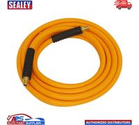 Sealey AHHC5 Air Hose Hybrid High Visibility with 1/4"BSP Unions 5mtr x Ø8mm