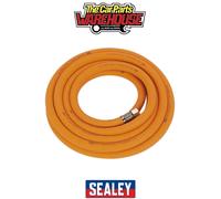 Sealey AHHC538 High-Visibility Hybrid Air Hose with 1/4"BSP Unions 5m x 10m