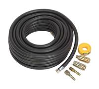 Sealey AHK01 Air Hose Kit 15M X Ø8Mm With Connectors