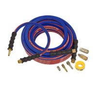 Sealey AHK02 Air Hose Kit Extra-Heavy-Duty 15M X Ø10Mm With Connectors
