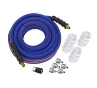 Sealey Ahk05 Extra-Heavy-Duty High Flow Air Hose Kit With Couplings 15M X 13mm