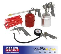 Sealey SA33/S 5 Piece Air Tool and Accessory Kit