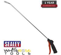 Sealey Air Blow Gun with Safety Nozzle 1/4" BSP Dust Blower Compressor 500mm