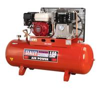 Sealey Air Compressor 150L Belt Drive Petrol Engine 6.5Hp Sa1565