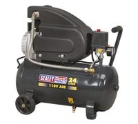Sealey Air Compressor 24L Direct Drive 2Hp 110V Sac2420E110V
