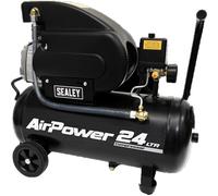 Sealey Air Compressor 24L Direct Drive 2hp Heavy Duty Induction SAC2420A