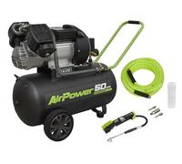 Sealey Air Compressor 50L Direct Drive 3HP & Air Accessory Kit