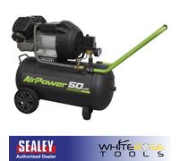 Sealey Air Compressor 50L V-Twin Direct Drive 3hp