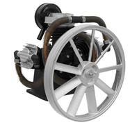 Sealey Air Compressor Pump 3 Cylinder 7.5Hp 26.2Cfm 742L/min Sac32775B.02