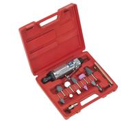 Sealey SA67 Air Die Grinder Kit 16Pc