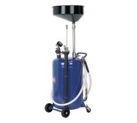 Sealey Air Discharge Mobile Oil Drainer with Probes 90L AK459DX