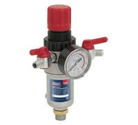 Sealey Air Filter Regulator Heavy Duty Max Airflow 76cfm SA2FR