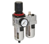 Sealey Sa4001 Air Filter/Regulator/Lubricator - High Flow
