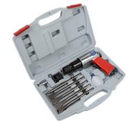 Sealey Air Hammer Kit Long Stroke Air Chisels Air Hammer Impact Tool GSA11