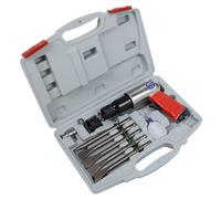 Sealey Air Hammer Kit Long Stroke Air Chisels Air Hammer Impact Tool GSA11