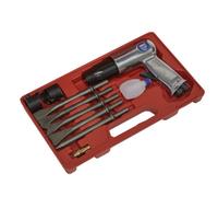 Sealey Air Hammer With Chisels Long Stroke Sa11