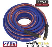 Sealey Air Hose 20m x Ø10mm with 1/4"BSP Unions Extra-Heavy-Duty