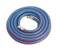 Sealey Air Hose 5M X 10mm With 1/4"bsp Unions Extra-Heavy-Duty