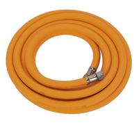 Sealey Air Hose 5M X 8mm Hybrid High-Visibility With 1/4"bsp Unions