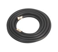 Sealey Air Hose 5m x 8mm With 1/4"BSP Unions Heavy Duty AH5RX