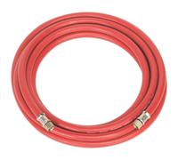 Sealey Air Hose 5m x Ø8mm with 1/4in.bsp Unions