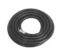 Sealey AH5RX/38 Air Hose 5mtr x Ø10mm with 1/4"bsp Unions Heavy-duty