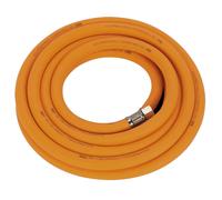 Sealey AHHC538 Air Hose 5M X Ø10Mm Hybrid High-Visibility With 1/4inBsp Unions
