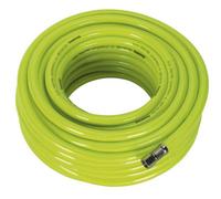 Sealey Air Hose High-Visibility 20M X 8mm With 1/4"bsp Unions
