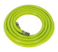 Sealey AHFC5 Air Hose High-Visibility 5M X Ø8Mm With 1/4inBsp Unions