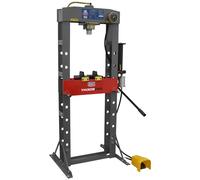 Sealey YK309FAH 30tonne Floor Type Air/Hydraulic Press with Foot Pedal