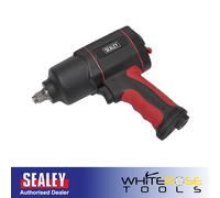 Sealey GSA6006 Composite Air Impact Wrench 1/2inSq Drive Twin Hammer