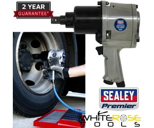 Sealey Air Impact Wrench 3/4"Sq Drive Super-Duty Heavy Twin Hammer Premier